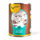 Hund Nassfutter RyDog Vitalmenü Bio-Rind 400g 6 Stück -1- Anifit