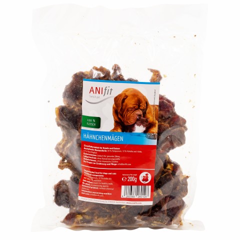 Hond Snacks Kippenmaagjes 200g 1 Stuk -1- Anifit